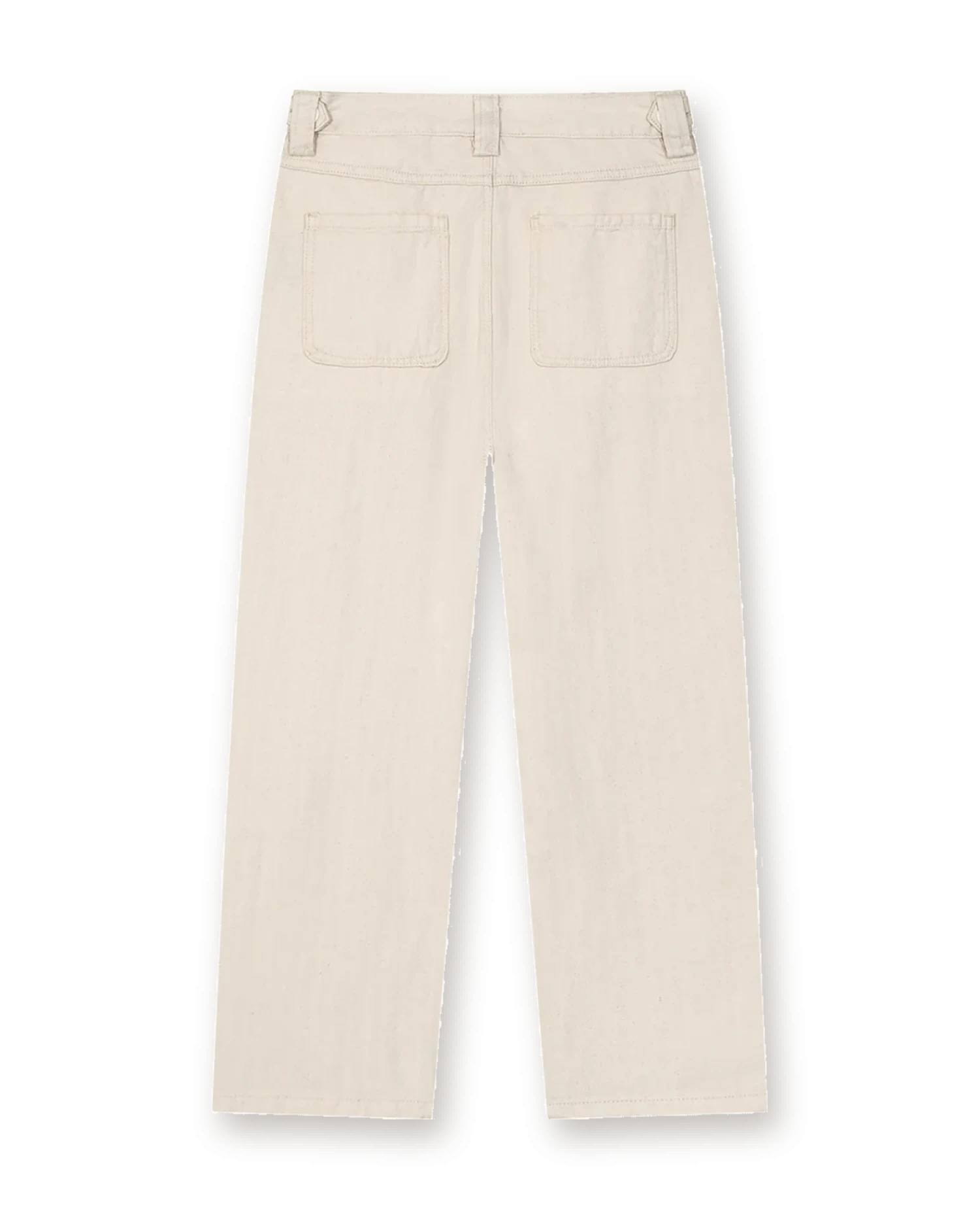 Holvo Straight Leg Jeans in Mild Apricot, back