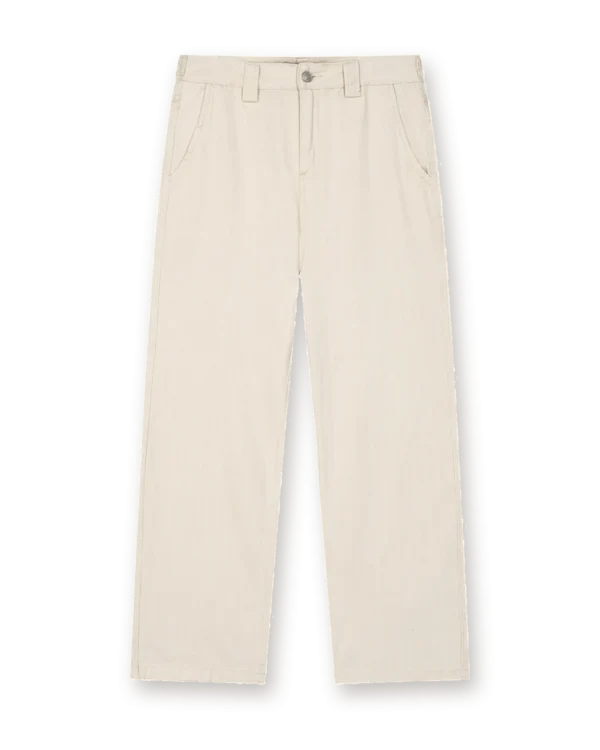 Holvo Straight Leg Jeans in Mild Apricot, front