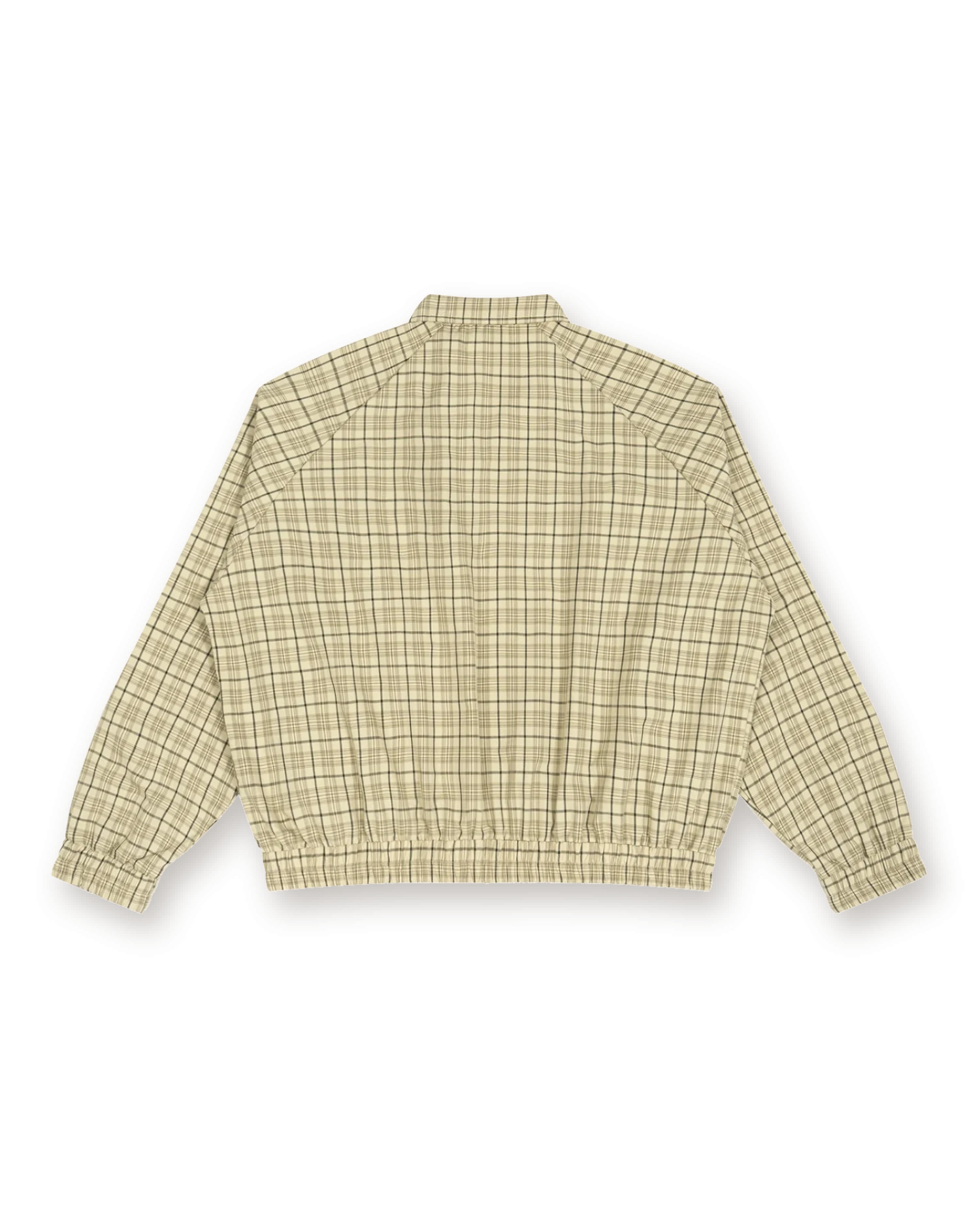 Holvo Plaid Track Jacket, apricot plaid
