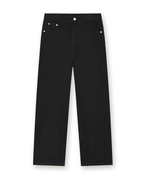 Holvo Vintage Washed Jeans, black