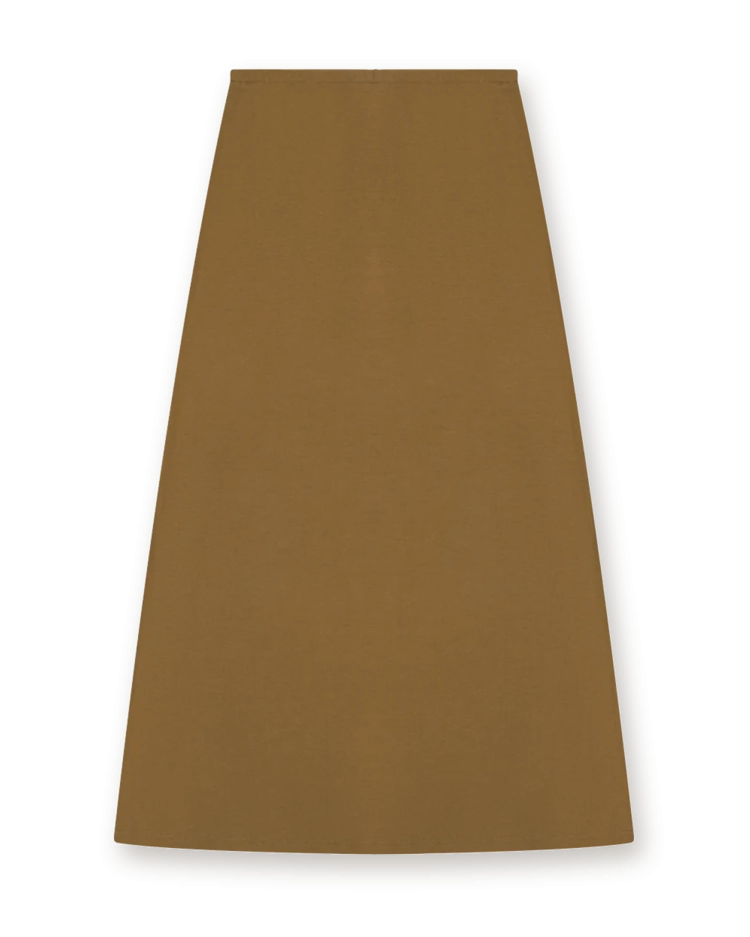 Holvo Women's Knit Maxi Skirt, brown