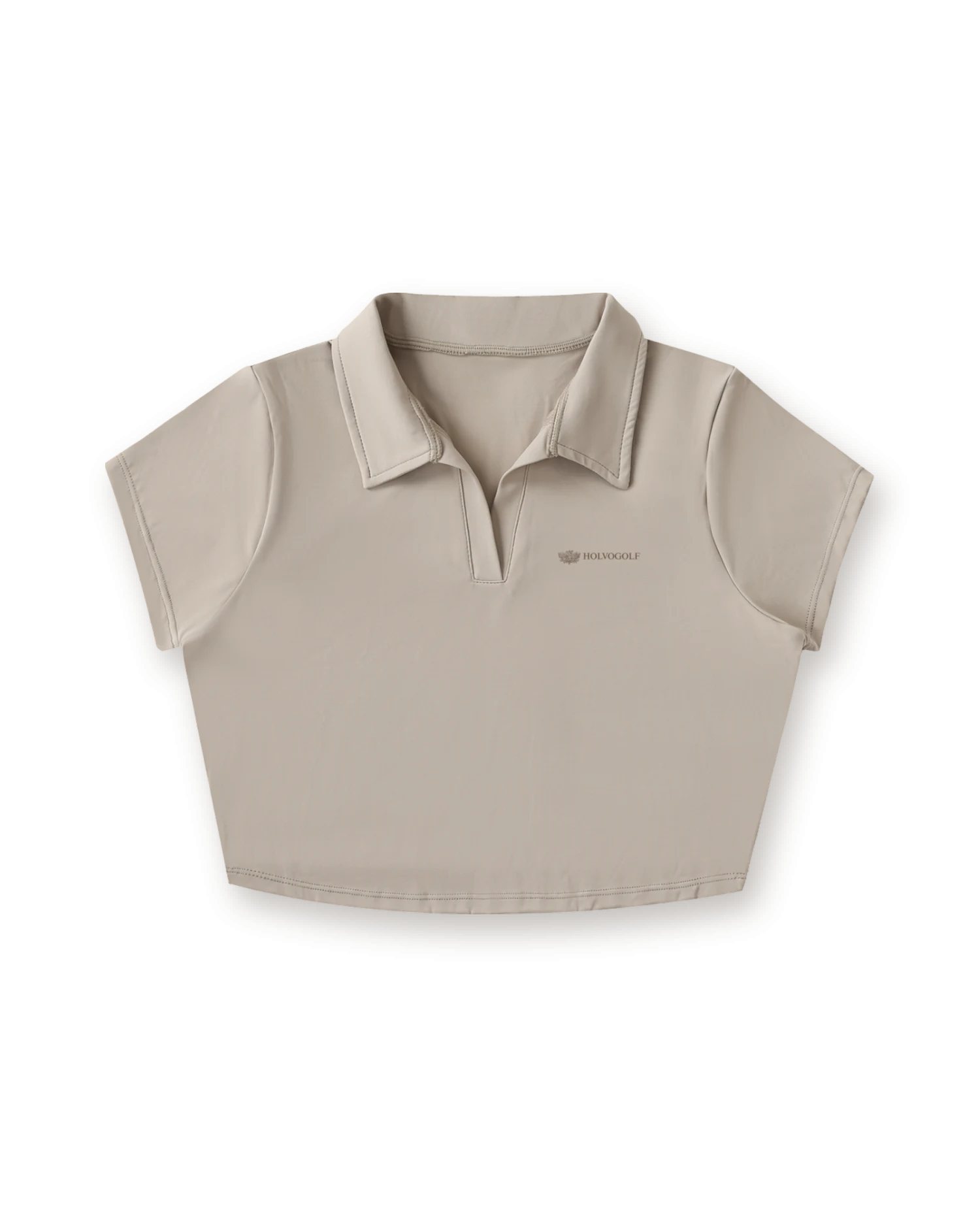 Holvo Women's Polo, light coffee